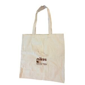 Frank Ocean Nikes Canvas Tote Bag Beige Blonde